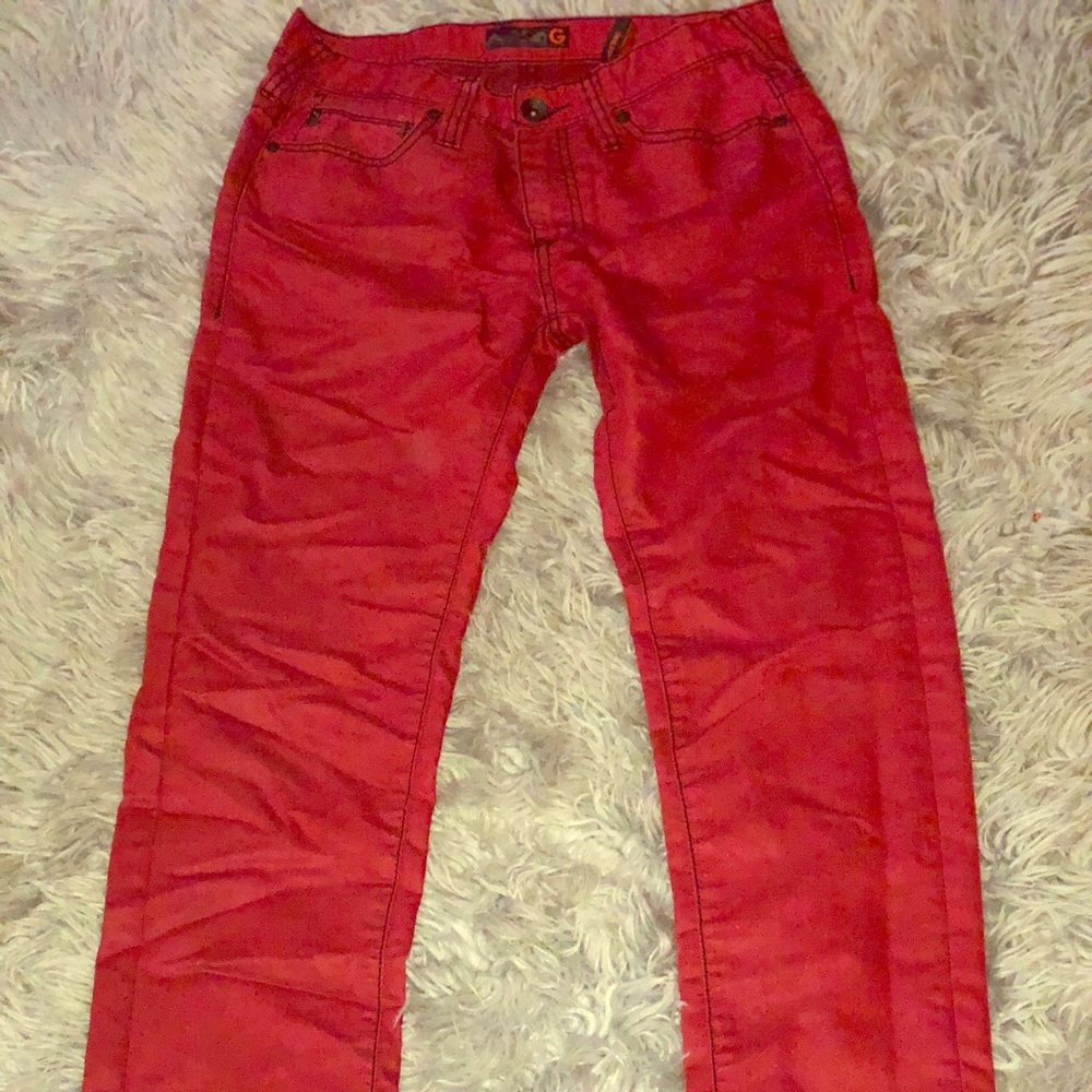 Red Guess Jeans